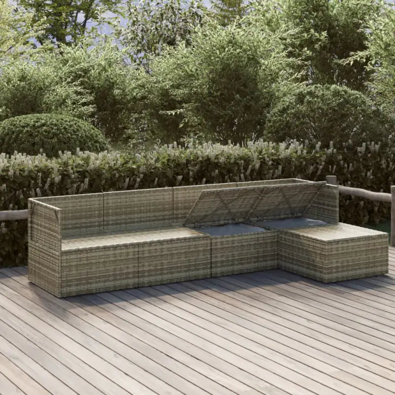 Moderne tuinset met waterdichte zak en comfortabele afmetingen kussen - Tuinsets