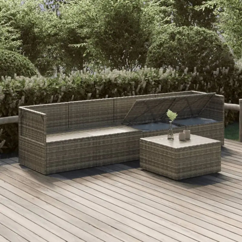 Moderne tuinset met waterdichte zak en comfortabele afmetingen kussen - Tuinsets