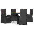 Moderne tuinset met weerbestendig poly rattan voor buitenplezier - Tuinsets