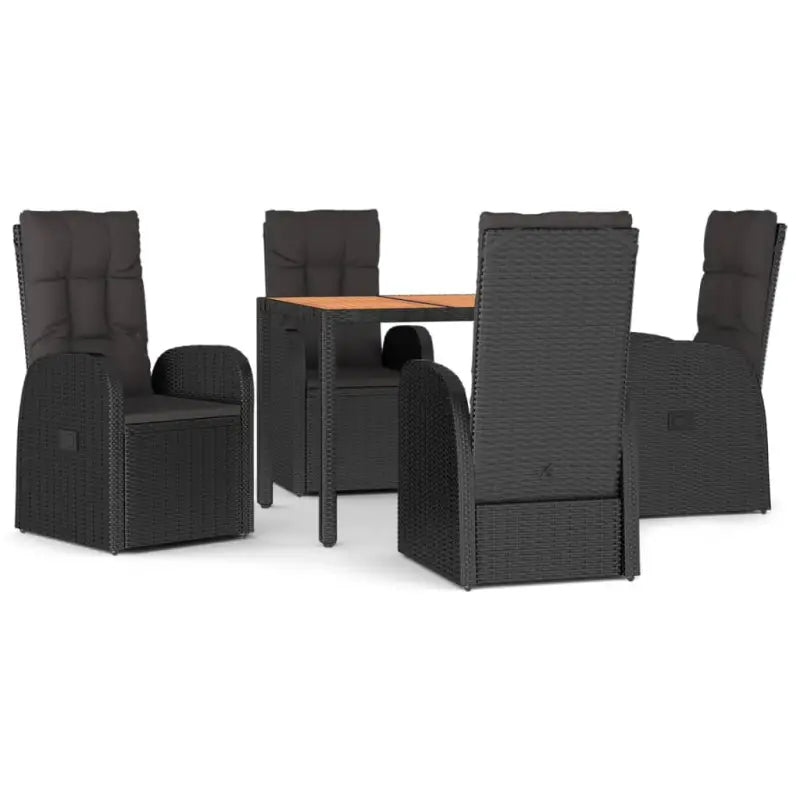 Moderne tuinset met weerbestendig poly rattan voor buitenplezier - Tuinsets