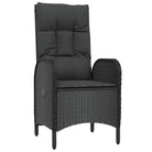 Moderne tuinset van poly rattan met gehard glas en eenvoudig schoon - Tuinsets