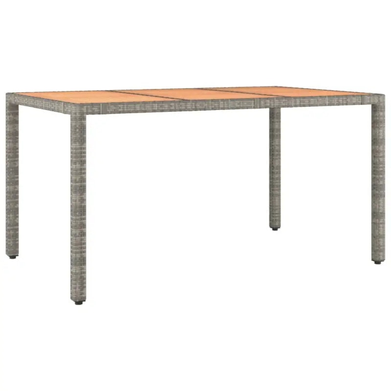 Moderne tuinset van poly rattan voor dining en ontspanning - Tuinsets