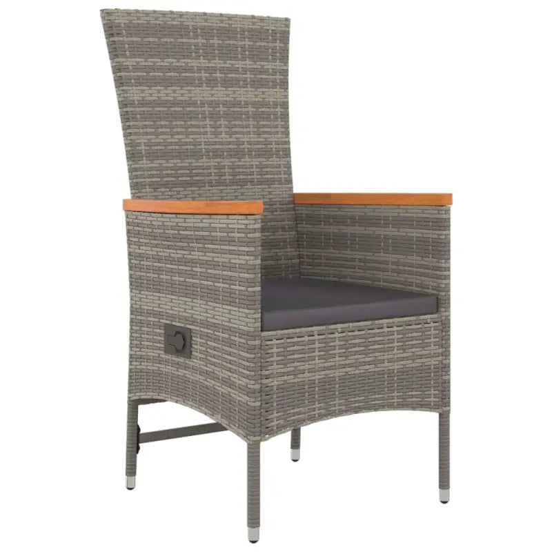 Moderne Tuinset van Poly Rattan voor Eten en Relaxen - Tuinsets
