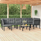 Moderne tuinsets met gepoedercoat staal en stijlvolle afmetingen - Tuinsets