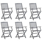 Moderne tuinstoelen van massief acaciahout voor buitengebruik - Tuinstoelen