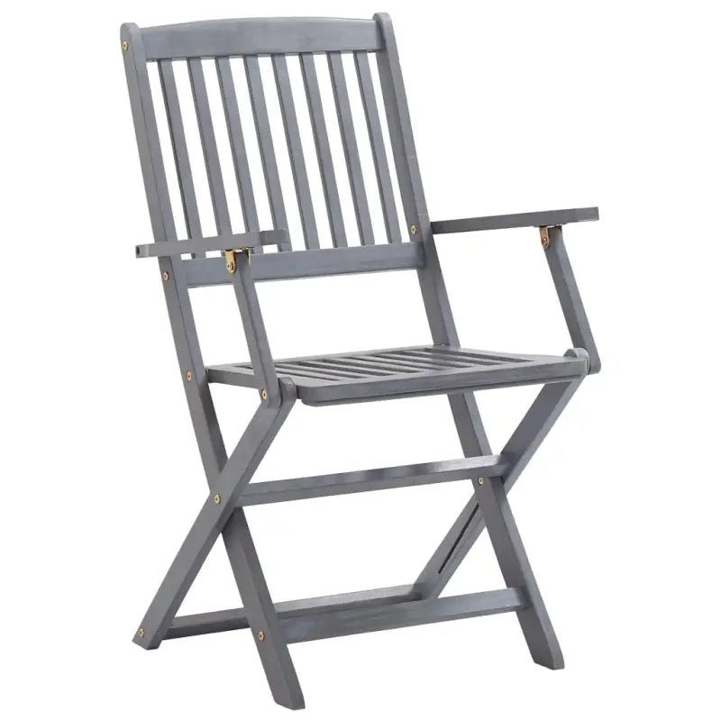 Moderne tuinstoelen van massief acaciahout voor buitengebruik - Tuinstoelen