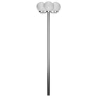 Moderne tuinverlichting van roestvrij staal voor buiten en oprit - 1 / 3 lampen - Buitenverlichting
