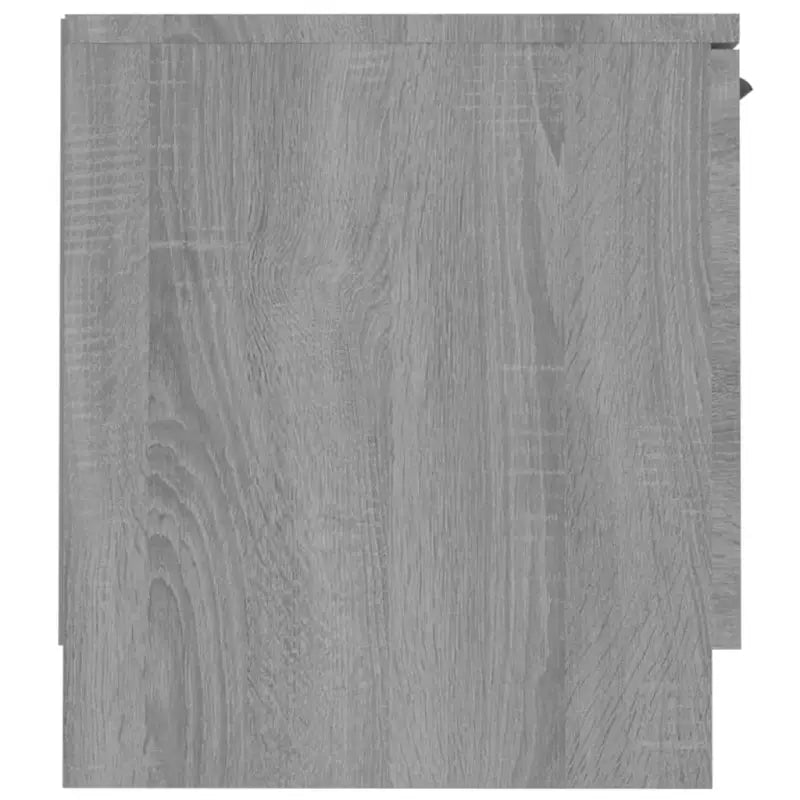 Moderne Tv-meubel in bewerkt hout met stevig blad en grijs sonoma afwerking - Tv-meubels