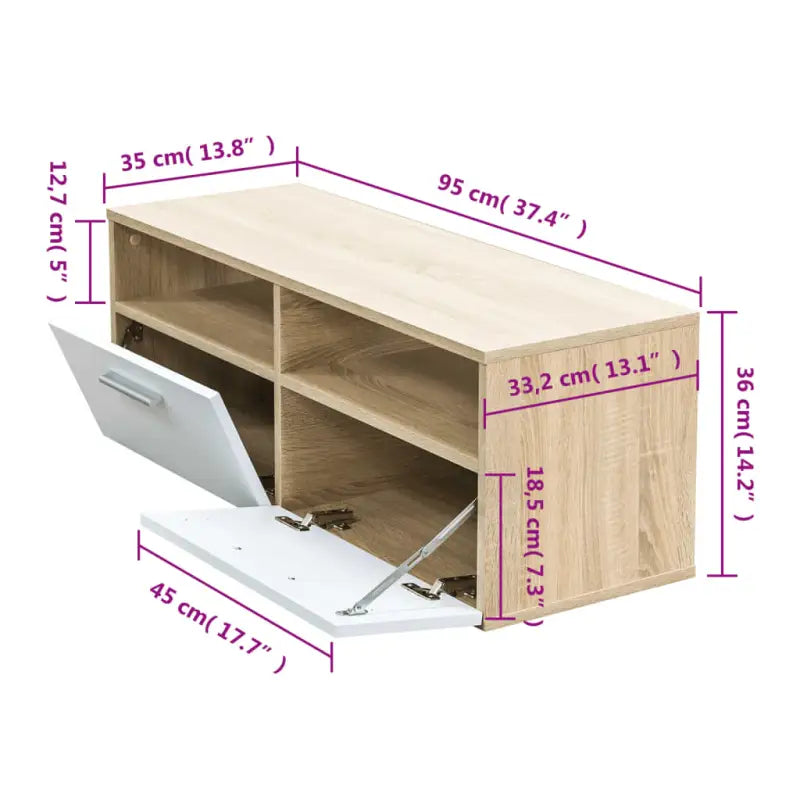 Moderne tv-meubel van bewerkt hout met praktisch en stabiel ontwerp - Tv-meubels