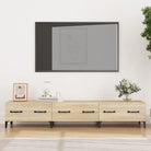 Moderne tv-meubel van bewerkt hout voor in je woonkamer - Sonoma eiken / 1 - Tv-meubels