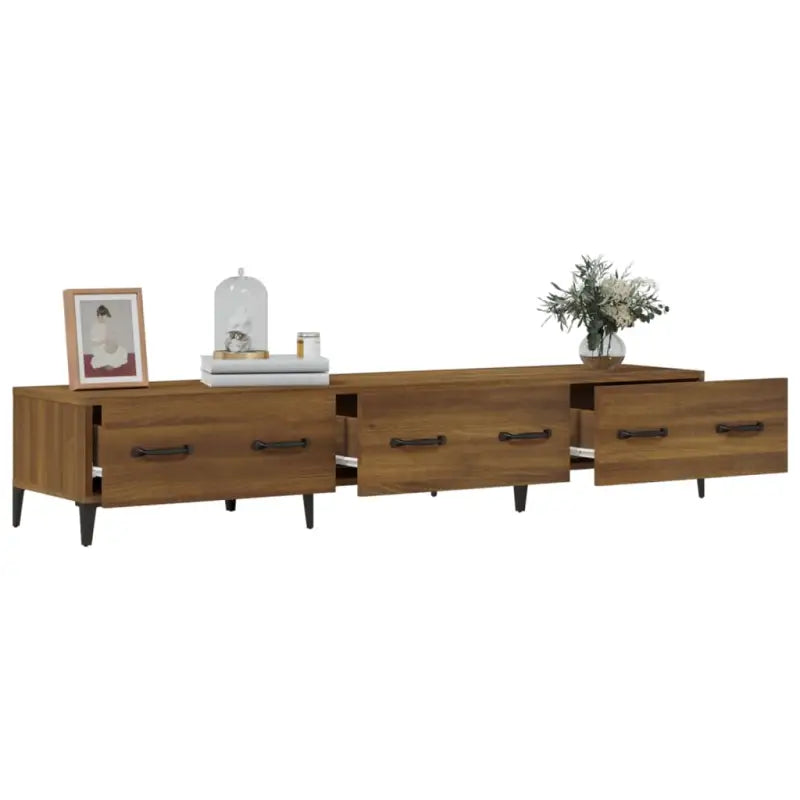 Moderne tv-meubel van bewerkt hout voor in je woonkamer - Tv-meubels