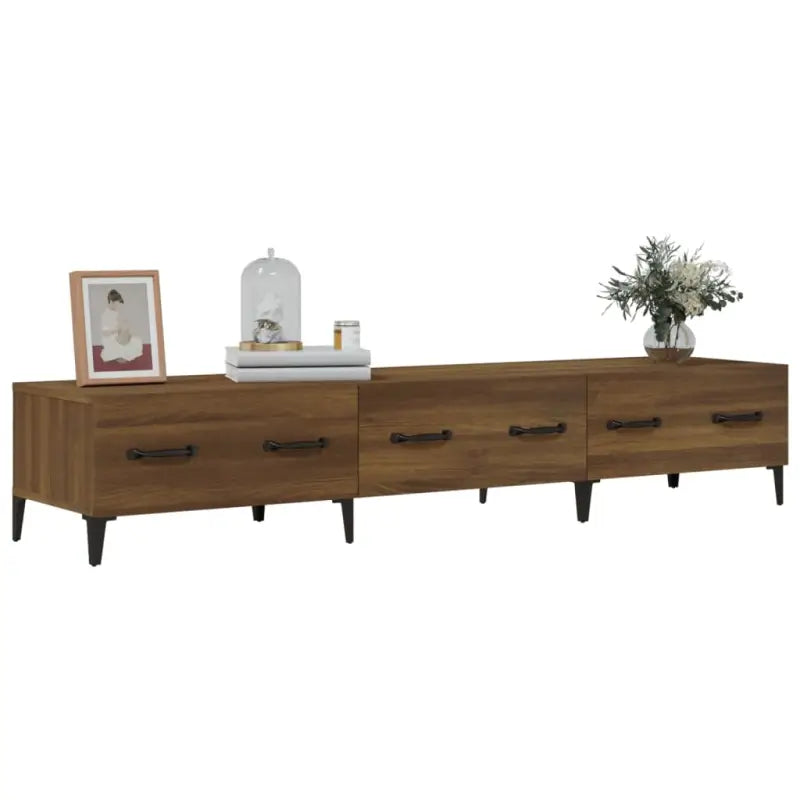 Moderne tv-meubel van bewerkt hout voor in je woonkamer - Tv-meubels