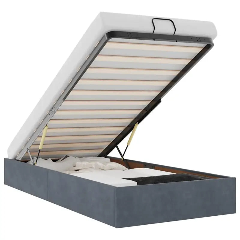 Moderne voetenbankje met opbergfunctie en geschikt voor boxspring nodig - Bedden & bedframes