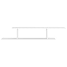 Moderne wandplank van bewerkt hout voor tv en accessoires - Wandplanken
