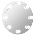 Moderne wandspiegel met LED-verlichting voor slaapkamer en woonkamer - Spiegels