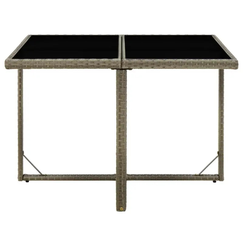 Moderne weersbestendige tuintafel in PE-rattan - Tuintafels