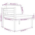Modulair design loungeset voor stijl en comfort in de tuin - Tuinsets