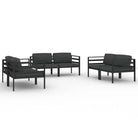 Modulair design loungeset voor stijl en comfort in de tuin - Tuinsets