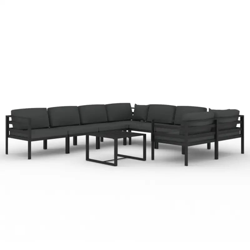 Modulair design tuinset van aluminium voor stijl en comfort - Tuinsets