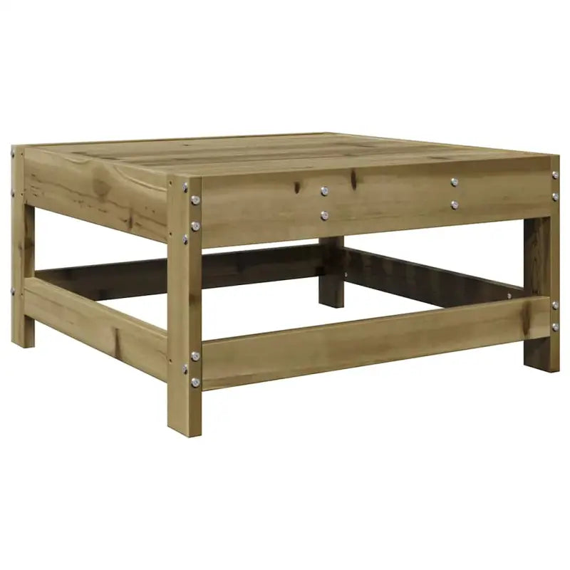 Modulair loungeset van geïmpregneerd grenenhout voor in de tuin - Tuinsets