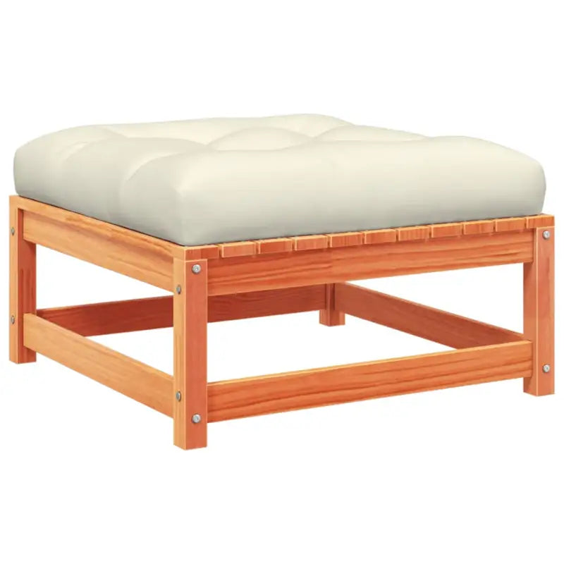 Modulair loungeset van massief grenenhout voor een comfortabele zitervaring - Tuinsets