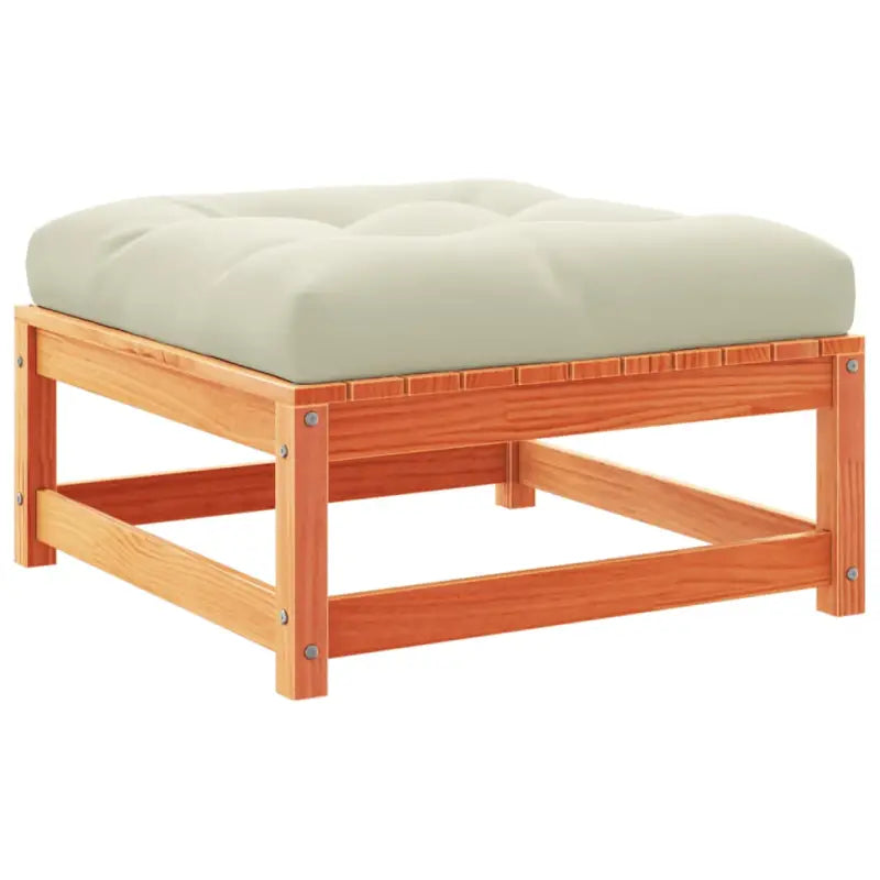 Modulair loungeset van massief grenenhout voor een comfortabele zitervaring - Tuinsets