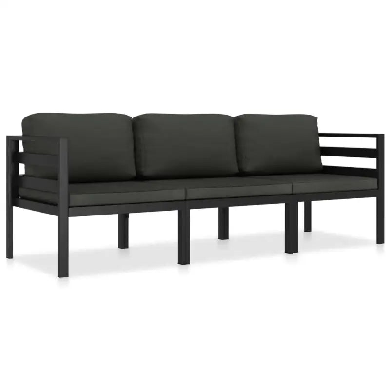 Modulair ontwerp loungeset voor stijl en comfort in de tuin - 2x hoek + midden - Tuinsets