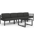 Modulair ontwerp loungeset voor stijl en comfort in de tuin - Tuinsets