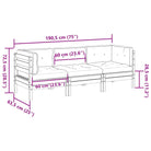 Modulair tuinset voor een comfortabele zitervaring op je terras - Tuinsets