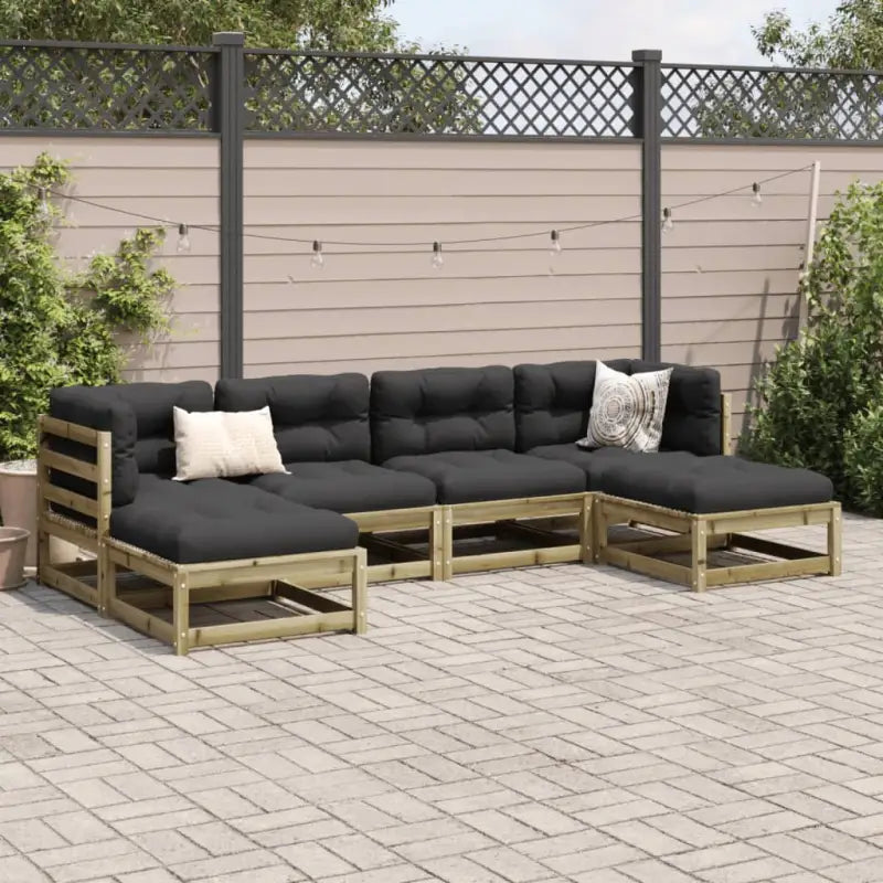 Modulair tuinset voor een comfortabele zitervaring op je terras - Tuinsets