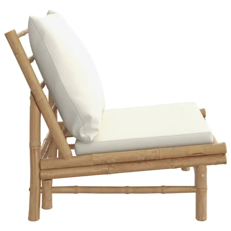 Modulaire Bamboe Tuinstoelen voor een stijlvolle buitenruimte - Modulaire tuinbanken