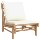 Modulaire Bamboe Tuinstoelen voor een stijlvolle buitenruimte - Modulaire tuinbanken