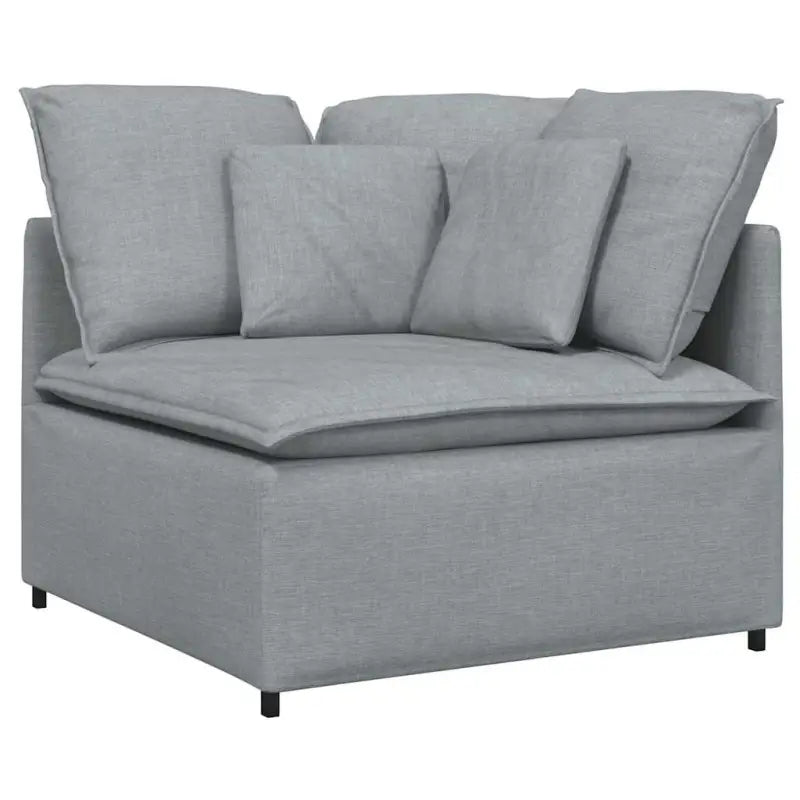Modulaire bank met elegante afmetingen en comfortabele zitting - Bankelementen