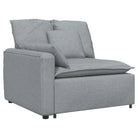 Modulaire bank met elegante afmetingen en comfortabele zitting - Bankelementen