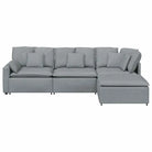 Modulaire bank met elegante afmetingen en comfortabele zitting - Bankelementen