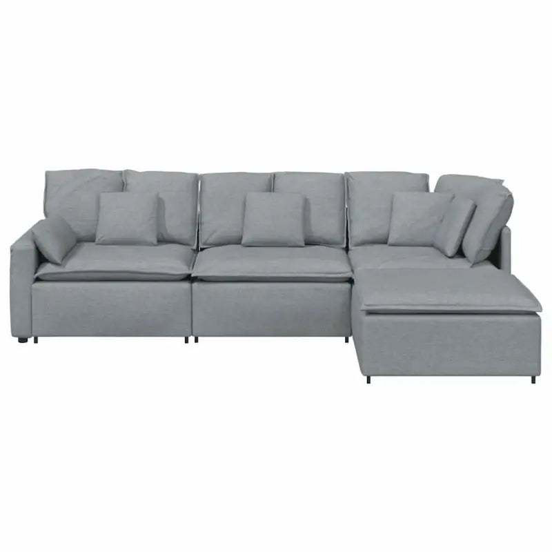 Modulaire bank met elegante afmetingen en comfortabele zitting - Bankelementen