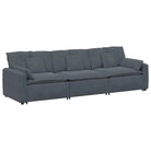 Modulaire bank met elegante armleuning en perfecte totale afmetingen - Bankelementen