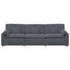 Modulaire bank met elegante armleuning en perfecte totale afmetingen - Bankelementen