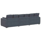 Modulaire bank met elegante armleuning en perfecte totale afmetingen - Bankelementen