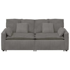 Modulaire bank met elegante armleuningen en perfecte totale afmetingen - Bankelementen