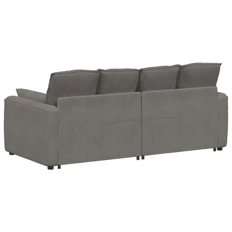 Modulaire bank met elegante armleuningen en perfecte totale afmetingen - Bankelementen