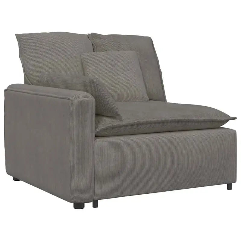 Modulaire bank met elegante armleuningen en perfecte totale afmetingen - Bankelementen