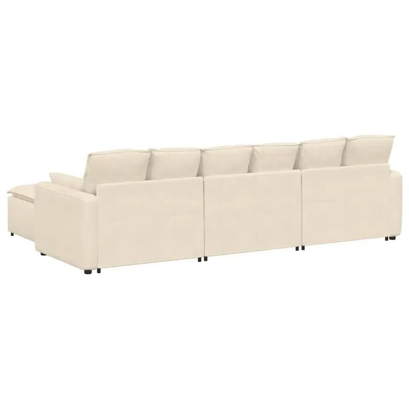 Modulaire bank met elegante design en totale afmetingen voor elke leefruimte - Bankelementen