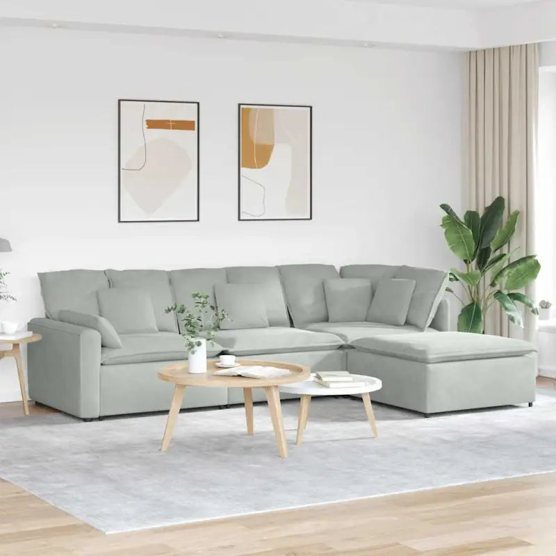 Modulaire bank met elegante design en verstelbare totale afmetingen - Bankelementen