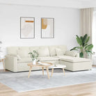 Modulaire bank met elegante vormgeving en perfecte afmetingen zitting - Crème - Bankelementen