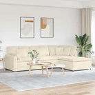 Modulaire bank met elegante vormgeving en perfecte afmetingen zitting - Crème - Bankelementen