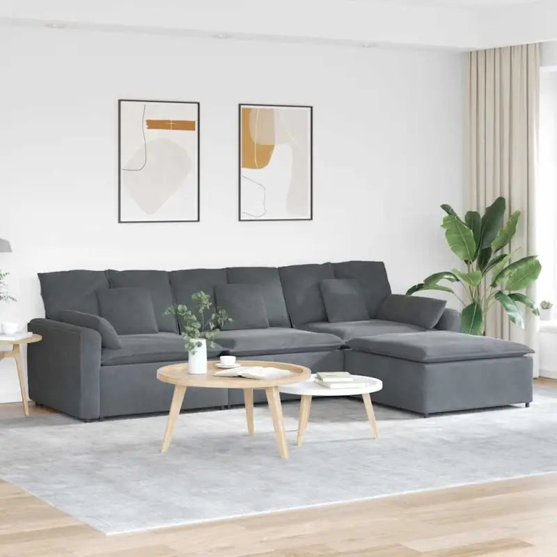 Modulaire bank met elegante vormgeving en perfecte afmetingen zitting - Bankelementen