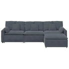 Modulaire bank met elegante vormgeving en perfecte afmetingen zitting - Bankelementen
