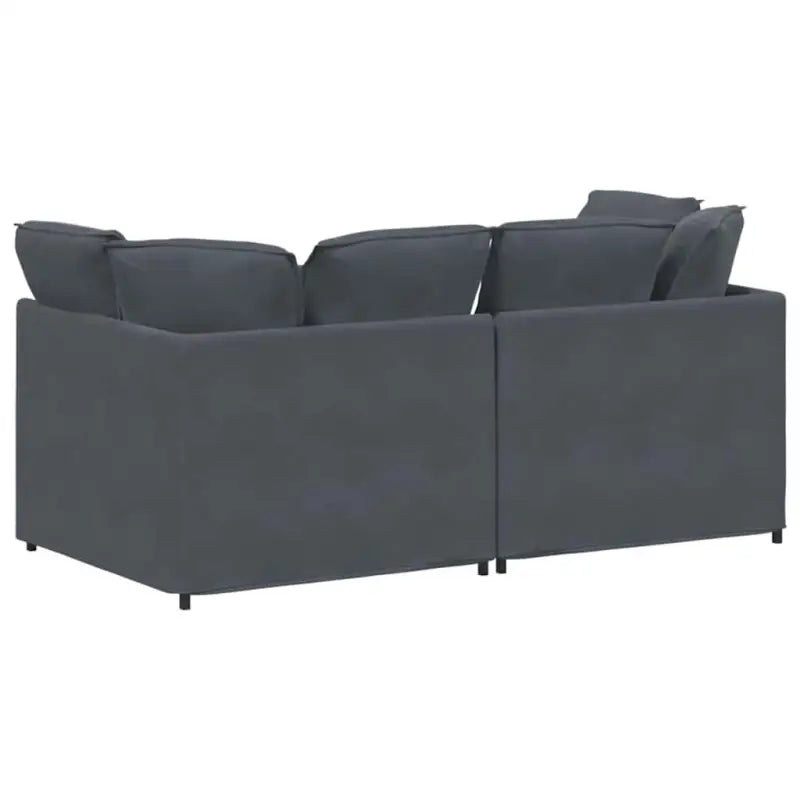 Modulaire bank met groot kussen voor dagelijks gebruik en elegant design - Banken