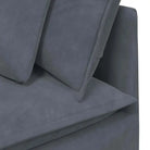 Modulaire bank met groot kussen voor dagelijks gebruik en elegant design - Banken